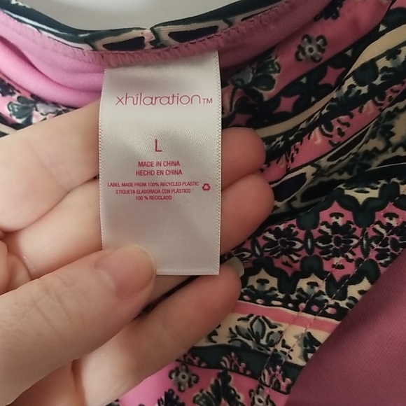 Xhilaration Swim Nwt Xhilaration Pattern Bikini Bottom Large Poshmark